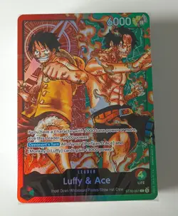One Piece Starter Deck 30 ST30 Luffy & Ace Sealed Deck - Image 1
