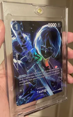 Tashigi 'Special Alt Art' SP OP06-050 R ENGLISH ONE-PIECE TCG English - NM + - Image 2