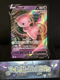 Pokemon Card Mew V Fusion Strike 113/264 Holo Ultra Rare Near Mint - Image 1