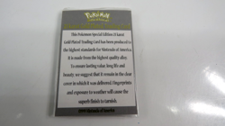 Pikachu 1999 Pokemon 23K Gold-Plated Burger King Promo Trading Card W/COA & Case - Image 5