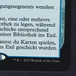 THE TEMPORAL ANCHOR #321 Full Art Rare Brother' MTG Magic Gathering Near Mint NM - Image 5