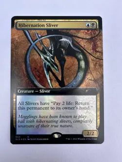 Hibernation Sliver (Extended Art) - FOIL - Secret Lair - Near Mint - MTG - Image 1