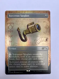 Sorcerous Spyglass (Borderless) - FOIL - Secret Lair - Mint - Image 1