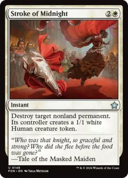 Stroke of Midnight - Near Mint MTG Foundations - Image 1