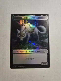 Detective Voja Fenstalker Double-Sided Token Murders at Karlov Manor Foil - Image 1