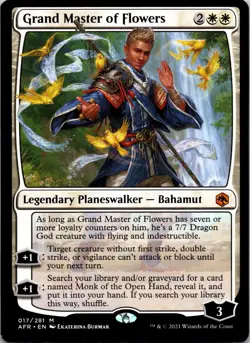 Grand Master of Flowers 17 Mythic AFR Ampersand Promos Magic: The Gathering NM - Image 1