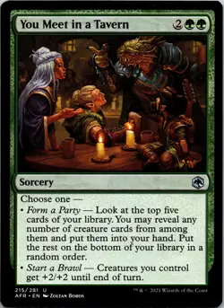 You Meet in a Tavern 215 Adventures in the Forgotten Realms NM - Image 1