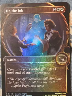 On the Job Showcase FOIL Murders At Karlov Manor MTG Magic - Image 3