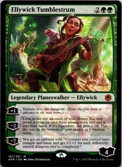 Ellywick Tumblestrum 181 Adventures in the Forgotten Realms Mtg NM - Image 1