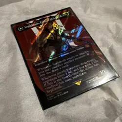 Final Fantasy MTG Surge Foil Sephiroth NEAR MINT - Image 2