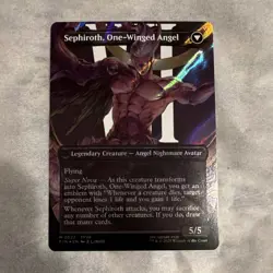 Final Fantasy MTG Surge Foil Sephiroth NEAR MINT - Image 5