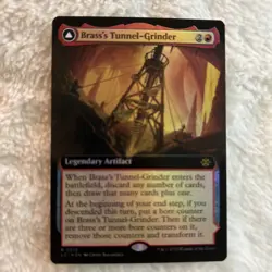 MTG: Brass's Tunnel-Grinder (Extended Art) The Lost Caverns of Ixalan Foil - Image 1