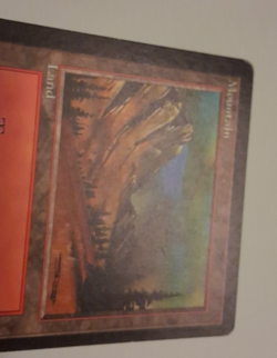 Mountain HP MTG Magic the Gathering Beta Basic Land (B) - Image 3