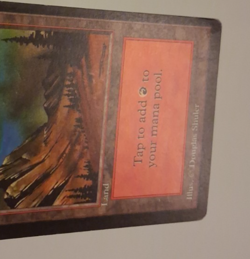 Mountain HP MTG Magic the Gathering Beta Basic Land (B) - Image 4
