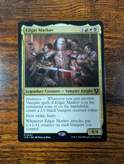 Edgar Markov #234 (NM) Innistrad Remastered MTG Mythic Vampire - Image 1