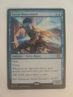 Faerie Mastermind NM/M MOM March of the Machine MTG Magic the Gathering - Image 1
