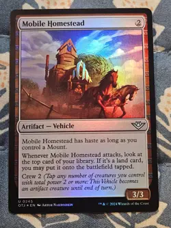Mobile Homestead FOIL #245 Thunder Junction OTJ Magic MTG - Image 1