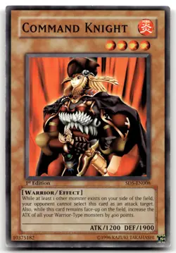 Command Knight SD5-EN008 1st Edition Common LP - Image 1