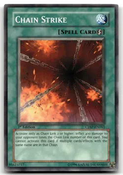 Chain Strike CDIP-EN043 1st Edition Common Yu-Gi-Oh TCG MP - Image 1