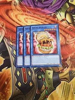 3X Angry Burger DUAD-EN029 Common 1st Edition NM Yugioh - Image 1