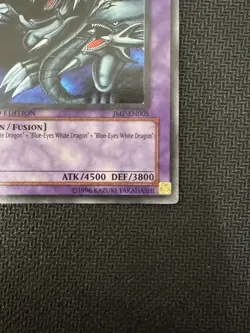 Blue-Eyes Ultimate Dragon Secret Rare Limited Edition JMP-EN005 - Image 4