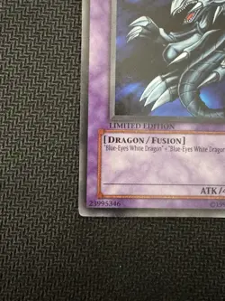 Blue-Eyes Ultimate Dragon Secret Rare Limited Edition JMP-EN005 - Image 5