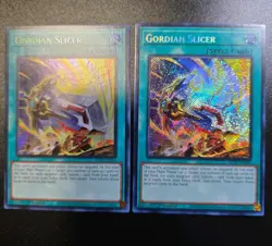 Yugioh Gordian Slicer ALIN-EN066 1st Edition Secret Rare NM Presale - Image 1