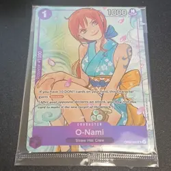 O-Nami Sealed Promo - OP05-062 (Illustration Box Vol.1) - One Piece TCG - Image 1