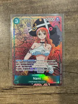 Nami OP02-036 AA SR Paramount War One Piece Alternative Art English Edition - Image 1