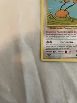 ImakuniU's Doduo 112/108 MP Pokemon Card Rare - Image 5