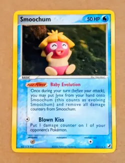 05' pokemon vintage card Depicting smoochum Ultra Rare - Image 3