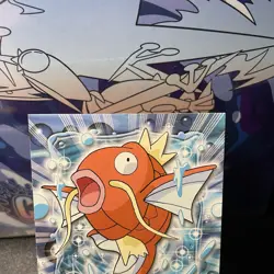 Topps English Pokemon TV Card Blue Logo First Print #129 Magikarp - Image 2