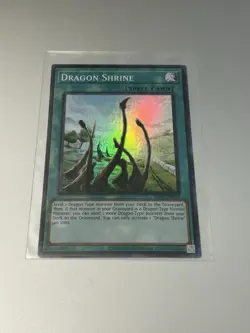 Dragon Shrine Super Rare #SDBE-EN019 Yugioh Spell Card - Image 1