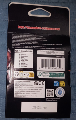 One Piece The Time of Battle Booster Pack 12-cards TCG English OP-16 - Image 2