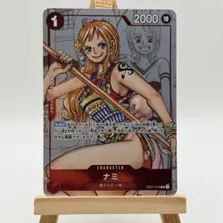 ONE PIECE Card Nami OP01-016 Promo Parallel 25th Anniversary Japanese - Image 1