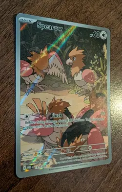 Spearow 151/132 Mega Evolution Illustration Rare Pokemon Card Near Mint - Image 2