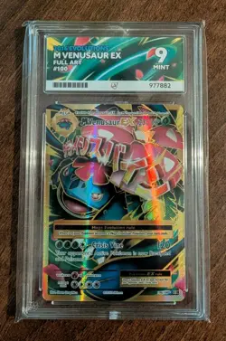 Pokemon TCG XY Evolutions M Venusaur EX Full Art Ultra Rare Card 100/108 Ace 9 - Image 1