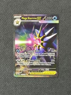 NM Mega Starmie ex 118/088 Perfect Order SIR Holo Pokemon Card - Image 1