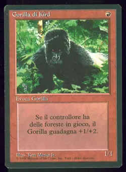 MTG Gorilla di Kird / Kird Ape - FBB Foreign Black Border Prima Ediz ITA (EX/VG) - Image 1