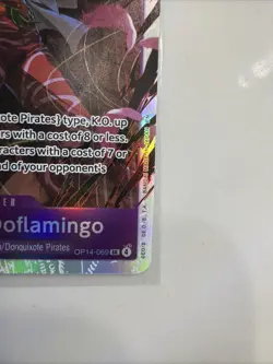 Donquixote Doflamingo OP14-069 SR ONE PIECE Tcg Card Game NM Purple - Image 4