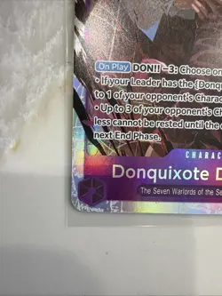 Donquixote Doflamingo OP14-069 SR ONE PIECE Tcg Card Game NM Purple - Image 5
