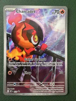 Charcadet MEP022 Promo Holo Pokemon Card NM/M English - Image 1