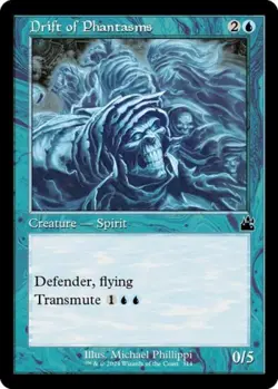 Drift of Phantasms (Retro Frame) - Near Mint MTG Ravnica Remastered - Image 1