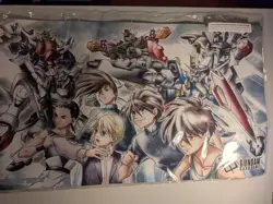 Gundam Card Game Wing PB01 Rubber Playmat Sealed US Seller - Image 1