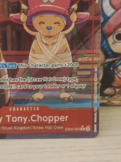 Tony Tony.Chopper EB02-003 Alt Art Anime 25th Collection One Piece Card English - Image 3