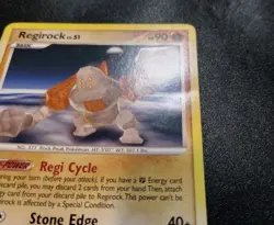 Regirock 38/146 Legends Awakened Non-Holo Rare Pokemon Card MP - Image 2
