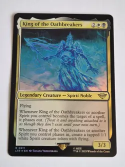 MTG, King of the Oathbreakers, Rare, M/NM, Magic The Gathering Card FOIL - Image 1