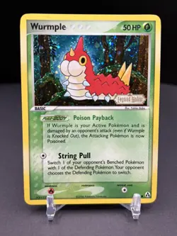Wurmple 70/92 Legend Maker Reverse Holo Pokemon Card TCG - Image 1