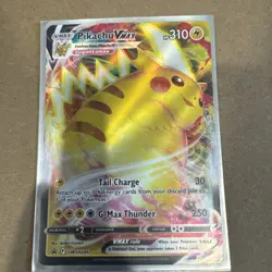 Pokemon TCG Pikachu Vmax Tail Charge SWSH286 Sword & Shield Promo Card - Image 1