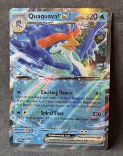 Quaquaval ex 035 Sv: Scarlet & Violet Promo Cards Holo Pokemon TCG Near Mint - Image 1